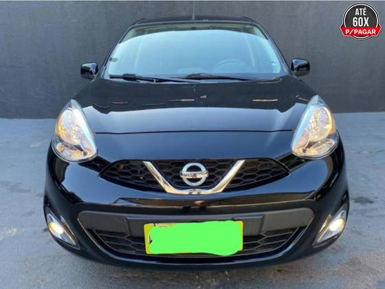 NISSAN MARCH 1.6 SV 16V FLEX 4P MANUAL NISSAN MARCH 1.6 SV 16V FLEX 4P MANUAL